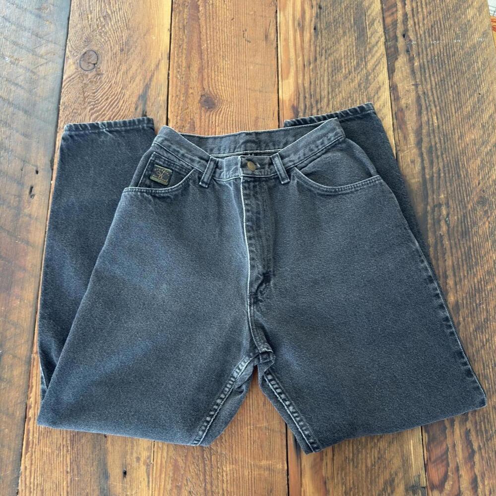 Vintage black high rise women’s wrangler jeans - Picture 4 of 6